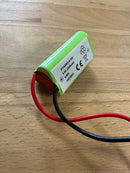 BTRI3-2.3AH-AA-NIMH-L 3.6V 2.3AH AA Slim Triangle Battery C/W Leads - LED Spares