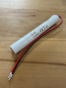 BST4-SC-2AH-NICD 4 Sub C Cell 4.8V 2Ah Emergency Battery Stick c/w Flying Leads - LED Spares