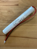 BST4-SC-2AH-NICD 4 Sub C Cell 4.8V 2Ah Emergency Battery Stick c/w Flying Leads - LED Spares