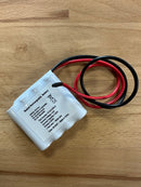 BSS4-AA-1050MA-NICD 4.8V 1050MAH AA Side By Side Emergency Lighting Battery