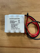 BSS4-AA-1050MA-NICD 4.8V 1050MAH AA Side By Side Emergency Lighting Battery