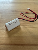 BTRI3-1050MAH-AA-NICD-C010-R 3 Cell 3.6V 1050MAH Triangle Battery C/W C010-R Connector - LED Spares