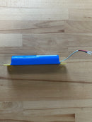 LBP2-3.2V-6600MAH-BKT 3.2V 6600mAh 26650 LiFePO4 2 Wire Battery Stick c/w Bracket - LED Spares