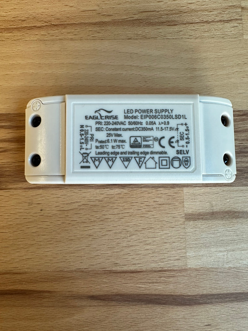 Eaglerise EIP060350LSD1L 6W 350mA Triac Dimmable LED Driver - LED Spares