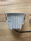 12W Round 75mm Cut Out UGR11 IP44 White LED Downlight 3000K Warm White - LED Spares