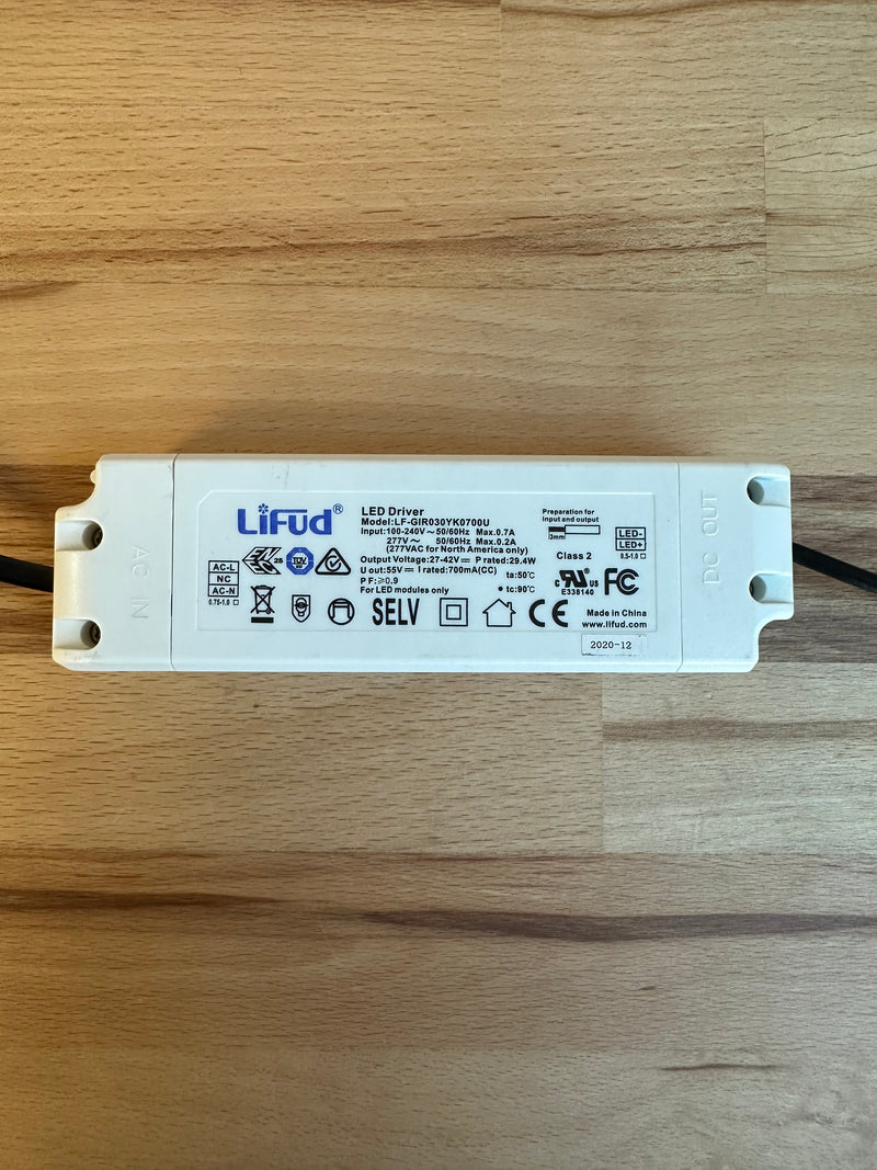 Lifud LF-GIF030YK0700U 29W 700mA LED Driver 27-42V - LED Spares