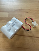 One-Lux NCD34BS NICD 4Ah 3 Cell 3.6V Emergency Battery Side by Side - LED Spares