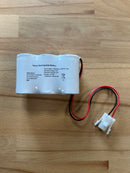 One-Lux NCD34BS NICD 4Ah 3 Cell 3.6V Emergency Battery Side by Side - LED Spares