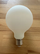BELL LED 7.2W Porcelain Soft White Dimmable 95mm Globe - ES - 2700K - 61048
