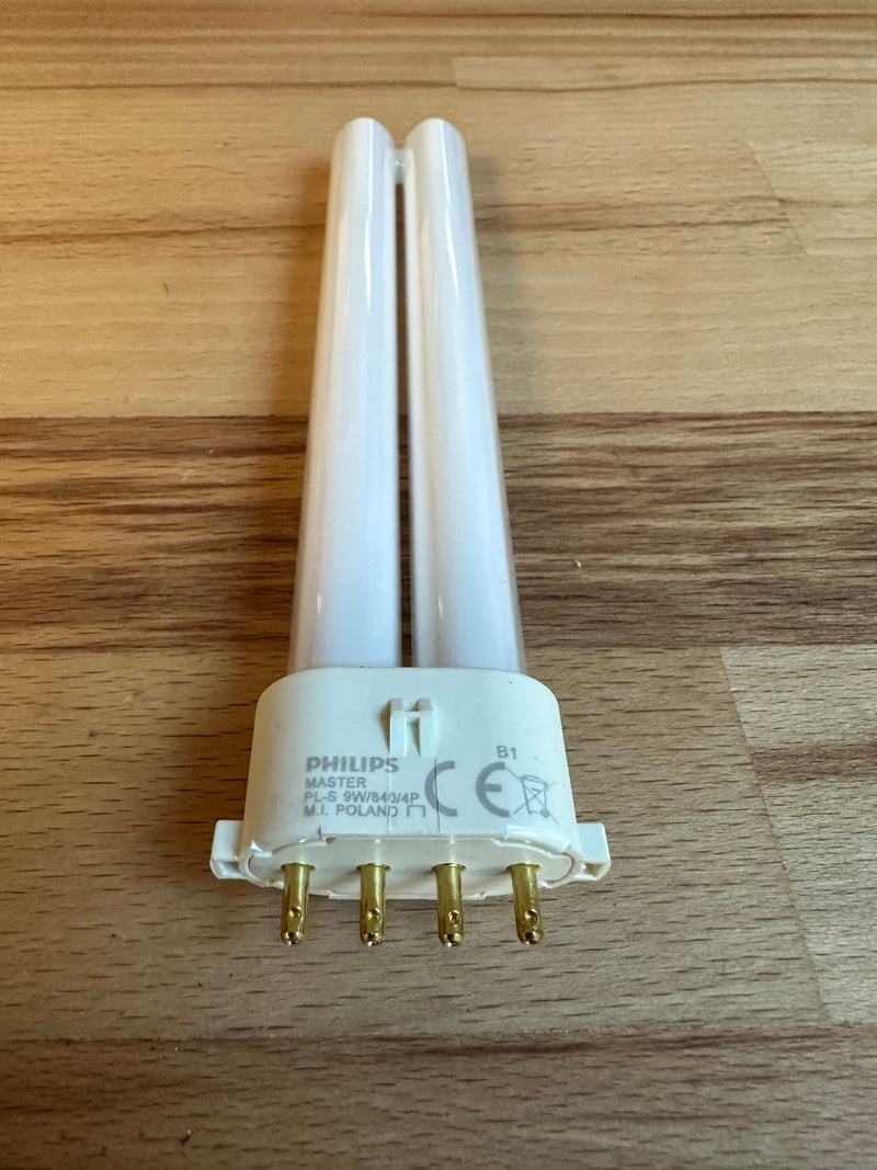 Philips Master PL-S 9W 840 Cool White 4Pin 2G7 CFL Lamp - LED Spares