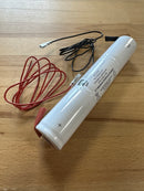 One-Lux NCD34SS 4Ah 3 Cell 3.6V Emergency Battery Stick c/w Leads - LED Spares