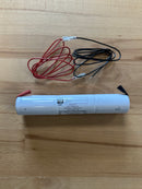 One-Lux NCD34SS 4Ah 3 Cell 3.6V Emergency Battery Stick c/w Leads - LED Spares