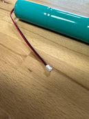 One-Lux NCD34SS/JST2 4Ah 3 Cell 3.6V Emergency Battery Stick c/w Leads + JST Connector - LED Spares