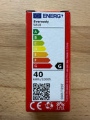 Eveready Halogen 40W G9 Oven Lamp 2800K Warm White 320lm - S818 - LED Spares