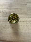 Brass SBC Un-Switched Threaded Lampholder 10mm Threaded Entry - LED Spares