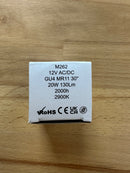 20W 12V GU4 Mr11 Dichroic Lamp - Warm White 2700K - LED Spares