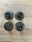OLD ENGLISH BRASS BC B22D BESA/CONDUIT/BATTEN LAMPHOLDER WITH EARTH - LED Spares