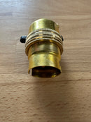 BC Brass Switched Lampholder 1/2" Thread - LED Spares