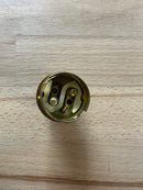 Brass BC Un-Switched Lampholder 13mm Threaded Entry - 1005E - BLH/BC/13E - LED Spares
