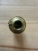 Brass BC Un-Switched Lampholder 13mm Threaded Entry - 1005E - BLH/BC/13E - LED Spares