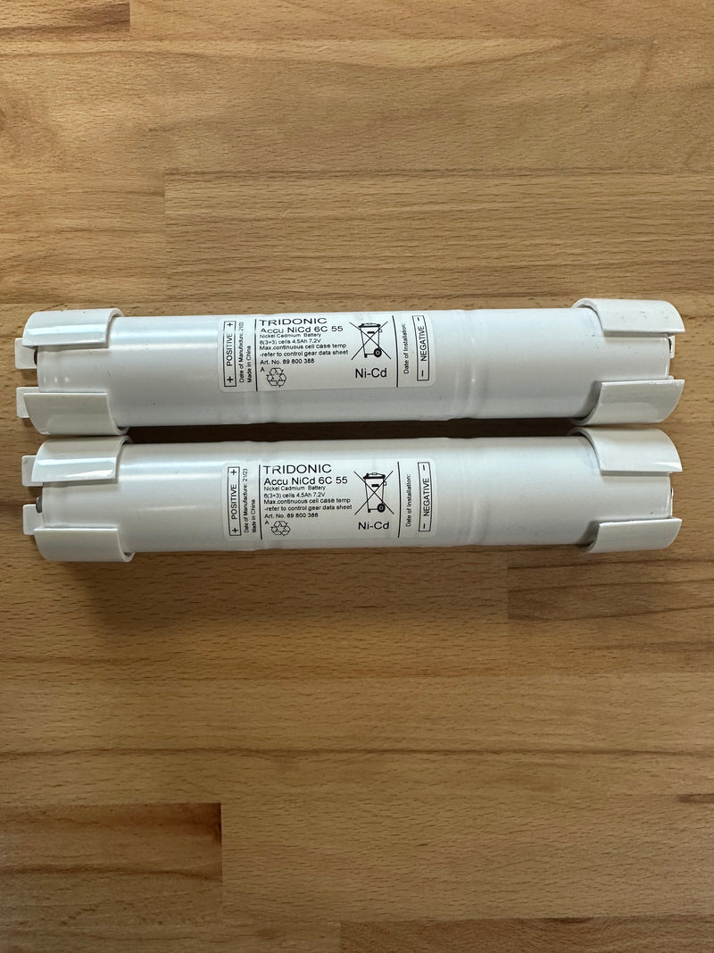 Tridonic 89800390 Pack-NiCd 4D CON - LED Spares