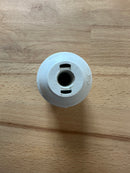 ES (E27) White Plastic Plain Lampholder TPLH/PEN/E27/PL/WH/M10 - LED Spares