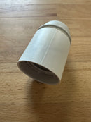 ES (E27) White Plastic Plain Lampholder TPLH/PEN/E27/PL/WH/M10 - LED Spares