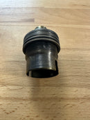Antique Brass BC Un-Switched Lampholder 10mm Threaded Entry - 1003EA - ABLH/BC/TH/10E - LED Spares