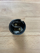Antique Brass BC Un-Switched Lampholder 10mm Threaded Entry - 1003EA - ABLH/BC/TH/10E - LED Spares