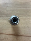 SMALL ES (E14) Nickel Plated Plain Lampholder 10mm Entry 9050EN - NLH/E14/PL/10E - LED Spares
