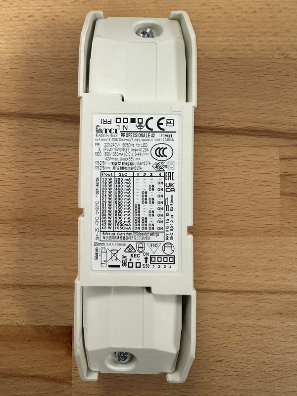 TCI 127484N PROFESSIONALE 42 - SET to 1050MA 42W 3-40V LED Driver - LED Spares
