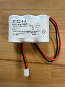BSS3-SC-2.8AH-NICD-C007F 3.6V 2.8AH 3 X C Cell Side By Side EM Battery And Connector - LED Spares