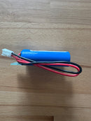 LBP2-SS-7.2V-2500MAH-2W-BP-C007F-REV 7.2V 2.5Ah 18650 LiFePO4 2 Wire Battery Connector - Base Plate - LED Spares
