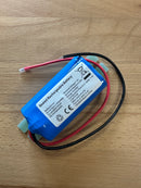 LBP2-SS-7.4V-2600MAH-2W 7.4V 2.6Ah 18650 LiFePO4 2 Wire Battery - Base Plate - LED Spares