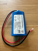 LBP2-SS-7.4V-2600MAH-2W 7.4V 2.6Ah 18650 LiFePO4 2 Wire Battery - Base Plate - LED Spares