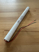 BST6-SC-7.2V-2AH-NICD 6 X Sub C Cell Battery Stick 7.2V 2AH Flying Leads - LED Spares