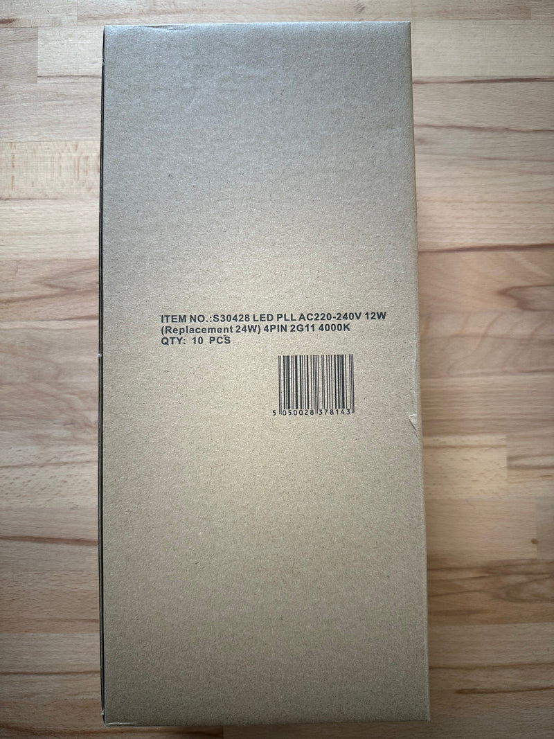 Energizer 12W=24W LED PLL 2G11 4Pin 1475lm 4000K (Cool White) - S30428 - LED Retro