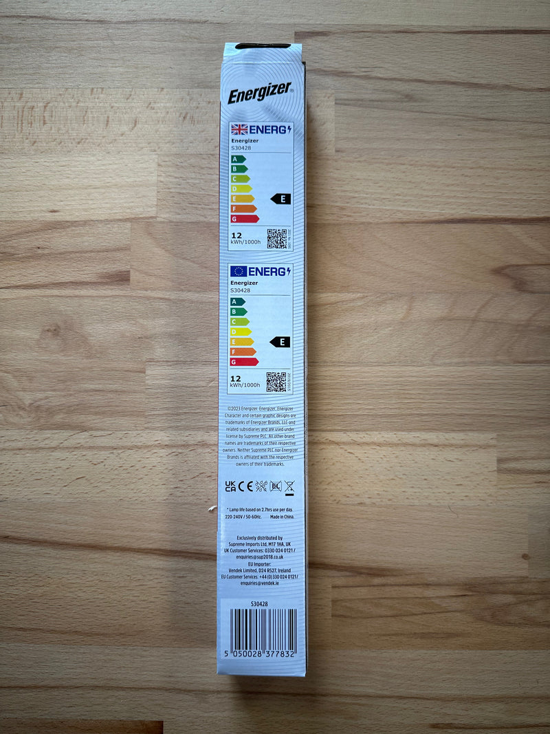 Energizer 12W=24W LED PLL 2G11 4Pin 1475lm 4000K (Cool White) - S30428 - LED Retro