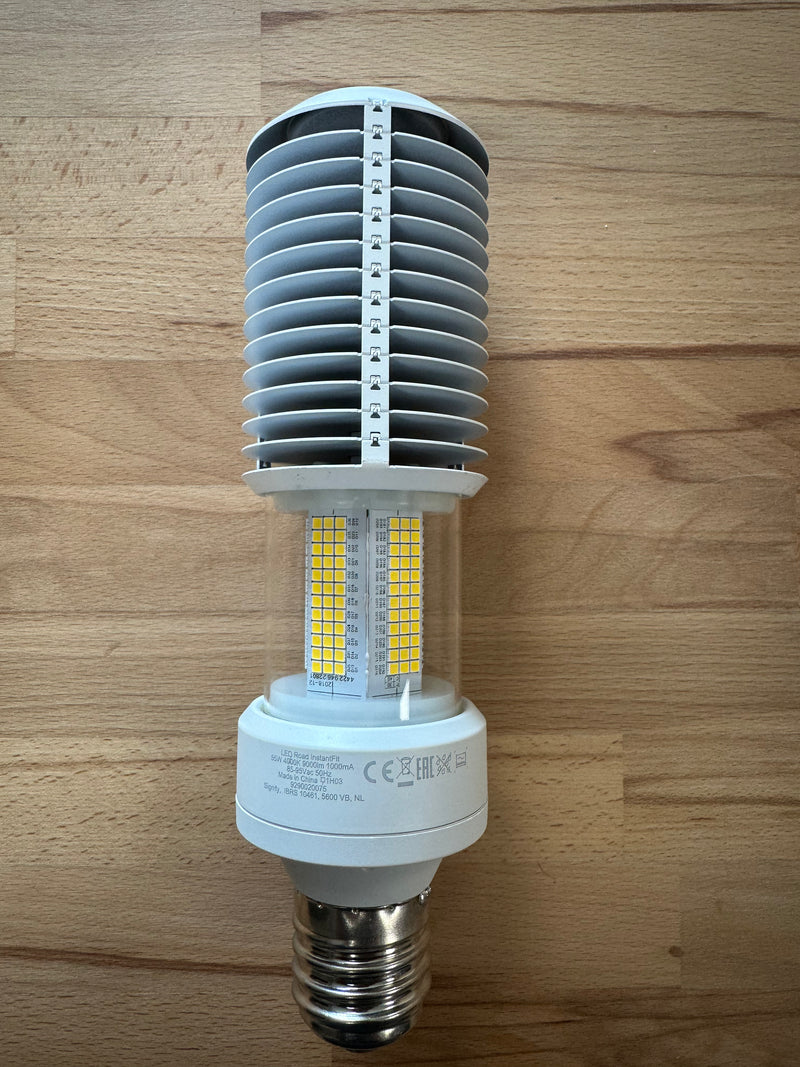 Philips TrueForce LED E40 Road SON Clear 55W 9000lm 360D - 740 Cool White - Replaces 100W - LED Spares