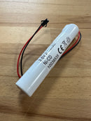 BST3-SC-2Ah-NICD-C009F 3.6V 2AH Sub C Battery Stick c/w Leads and C009F Connector - 3/1SC2-B-C009F - LED Spares