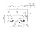 Tridonic 89603204 LLE 24x70mm 325lm 840 HV ADV5 - LED spares