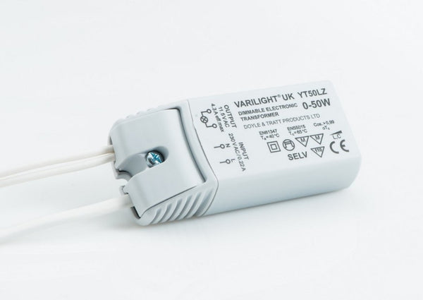 Varilight YT50LZ  0-50VA Dimmable Low Voltage Lighting Driver (with Trailing Leads)
