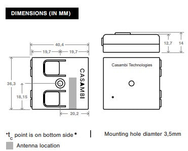 Casambi CBU-TED-LR Bluetooth Trailing Edge Dimmer - LED Spares