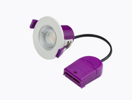 Knightsbridge 230V IP65 5W Fire-Rated CCT LED Downlight - CFR5CCT - LED Spares