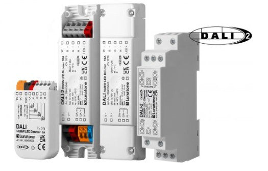 Lunatone DALI-2 RGBW LED Dimmer CV DT8 - LED Spares
