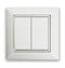 EnOcean Easyfit Self-Powered Single / Double Rocker Wall Switch E8221-A280   - Casambi - LED Spares
