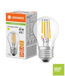 Ledvance LED Classic P 40 Filament DIM P 3.4W 827 Clear E27 - Dimmable Golf Ball LED Bulb