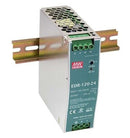 Mean Well EDR-120-24 120W 24V DIN Rail Power Supply - LED Spares