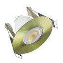 Integral EVOFIRE Mini Fire Rated Downlight 45mm Cutout IP65 Antique Brass - ILDLFR45D041 -LED Spares