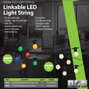 Powermaster LED 20 Large Globe Festoon String - White or Coloured - LED Spares